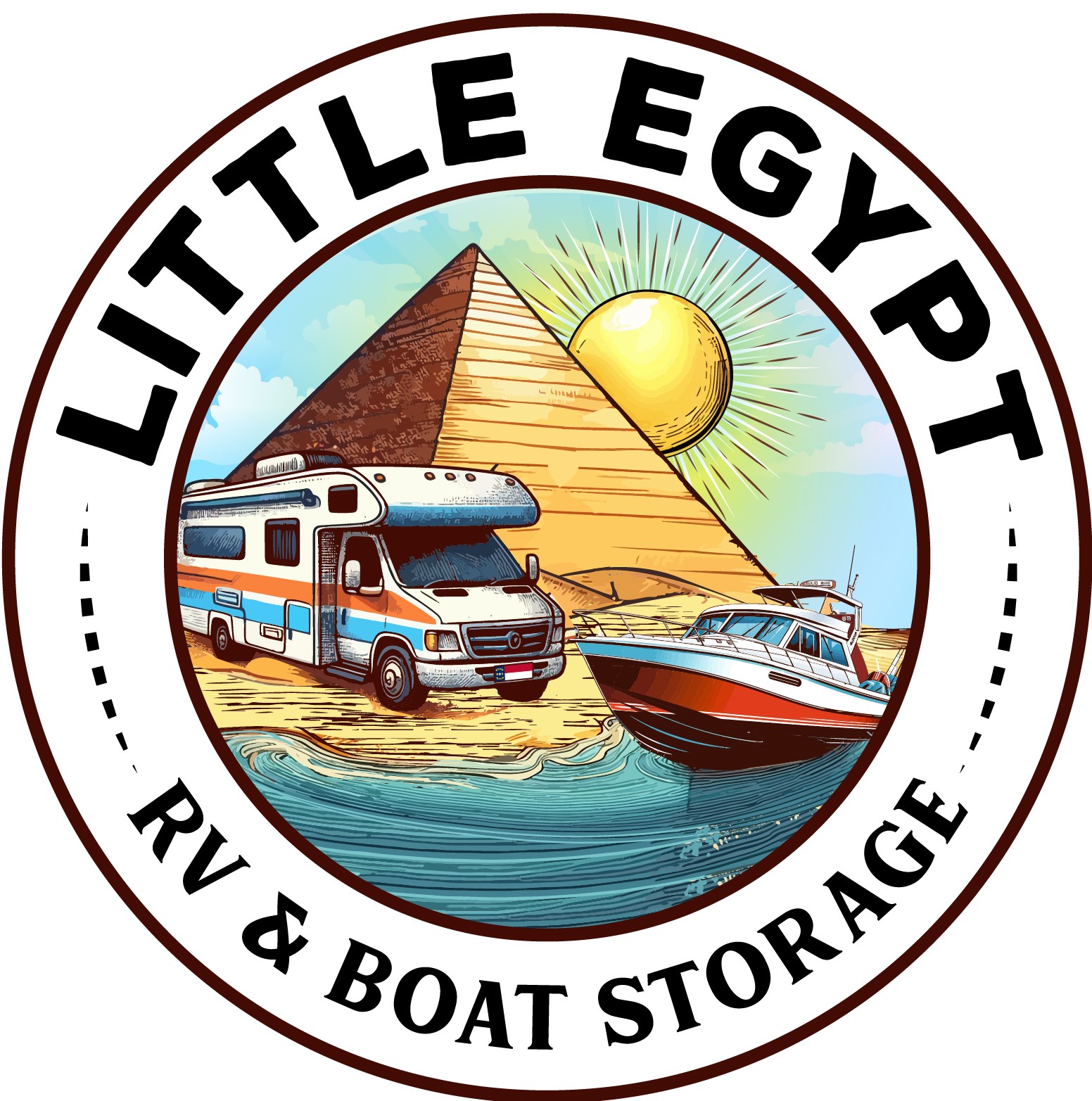 logo little egypt rv & boat storage